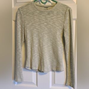 Free People Ribbed Fitted Top